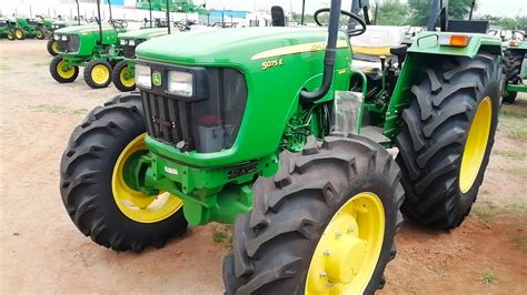 New John Deere 5075e 4wd 75hp Overview Features Youtube