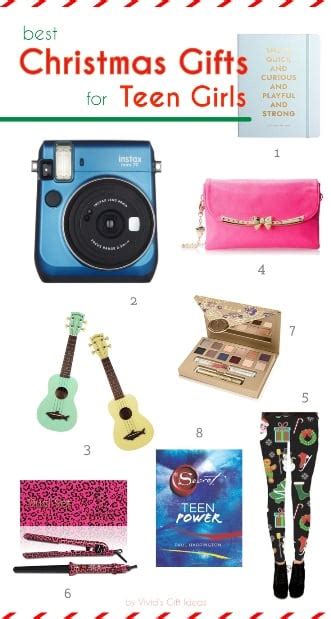 Christmas is right around the corner, and coming up with the perfect gift is hard. Top 10 Christmas Present Ideas for Teen Girls - Vivid's