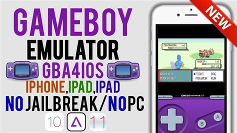 Gameboy Emulator Gba4ios Back On Ios 11109 No Jailbreakno Pc Youtube