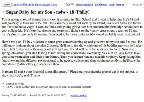 Crazy Mom Searching For Someone To Take Her Sons Virginity Behind His