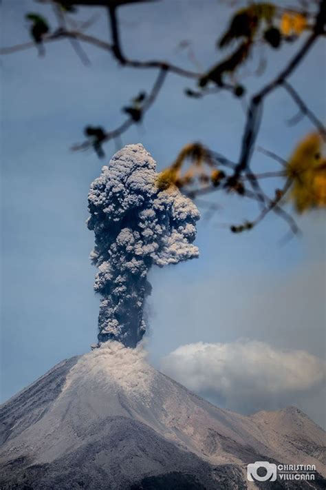 Colima Volcano Mexico Activity Update Strong Vulcanian Explosions