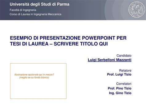 1 un esempio di presentazione creata con powerpoint per illustrare alcune caratteristiche generali, che sono comuni a tutte le presentazioni. PPT - ESEMPIO DI PRESENTAZIONE POWERPOINT PER TESI DI ...