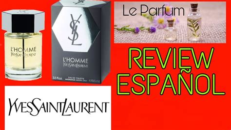 Lhomme Yves Saint Laurent Review EspaÑol Youtube