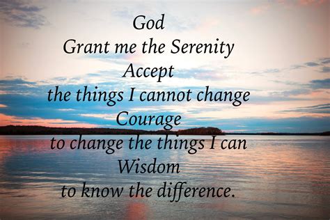 Serenity Prayer Inspirational Words Encouragement God Etsy