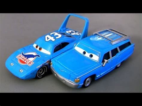 Superzings mr king was the one we have been hoping for! Pixar Cars Mr. The King & Mrs. The King Dinoco Movie Moments Mattel Disney World of Cars Edition ...