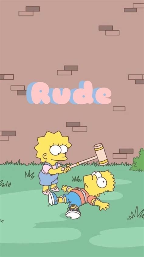 Pin By Maya On Simpson Funny Iphone Wallpaper Simpson
