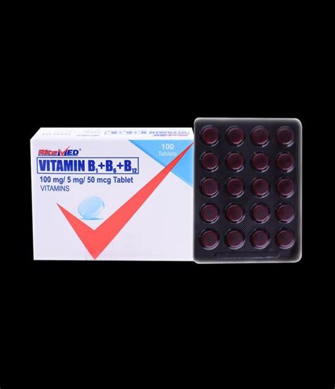 Ritemed Vitamin B Complex B1b6b12 100 Tablets Lazada Ph