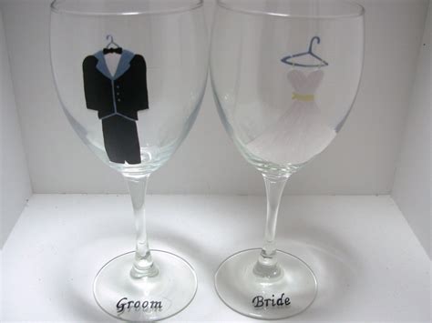 Maybe you would like to learn more about one of these? Bride And Groom Wedding Wine Glasses Handpainted on Luulla