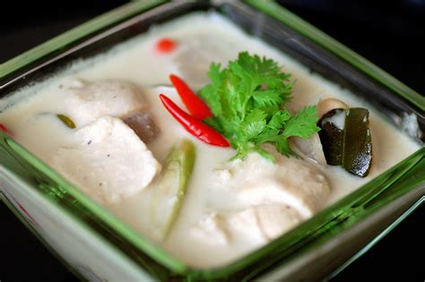 Hits the spot every time! Recipe: Spicy Thai Coconut Chicken Soup - WestCoastFood