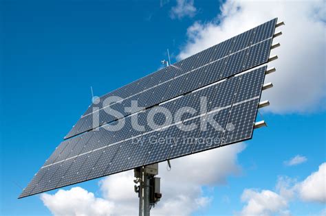 Foto De Stock Panel Solar En Pedestal Libre De Derechos Freeimages
