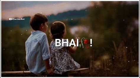 🥀🥀bhai Behan Whatsapp Statusbrother And Sister Whatsapp Statusbhai Bahan Ka Pyar🥀🥀 Youtube