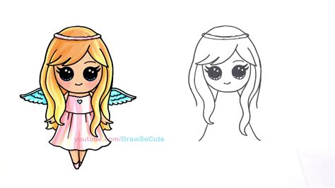 Cute Angel Drawing At Getdrawings Free Download