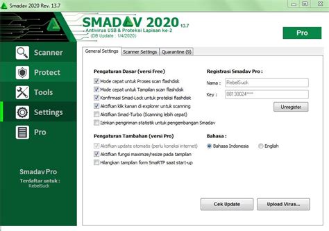 Download Smadav Pro 137 Terbaru 2020 Plus Serial Number Wakil Ilmu