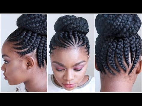 It is often spiked up. JUMBO CORNROWS | WATCH ME GET MY HAIR DONE - YouTube