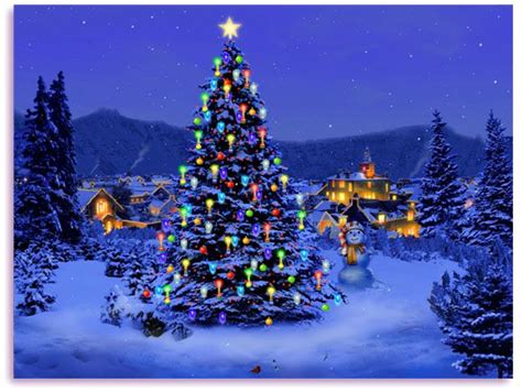 Free Animated Christmas Screensavers Christmas Tree