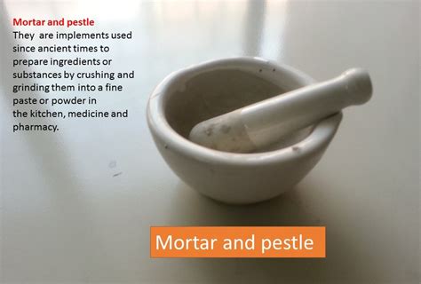 Mortar And Pestle Introduction Composition And Their Uses