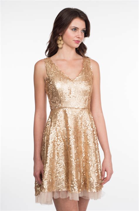 Gold Sequin Dress Dressed Up Girl