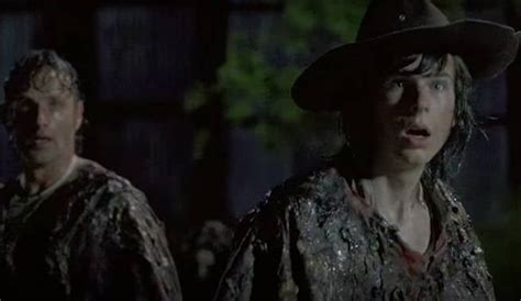 Carl, who bravely faced his fate, told his shaken father to just go ahead and do it. Chandler Riggs Was Enthusiastic About Carl's Big Scene ...