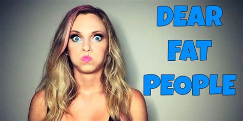Nicole Arbours Dear Fat People Youtube Video Has Offended A Lot Of People
