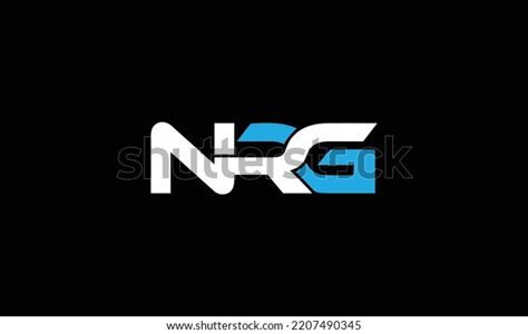 Nrg Letter Initial Logo Design Template Stock Vector Royalty Free