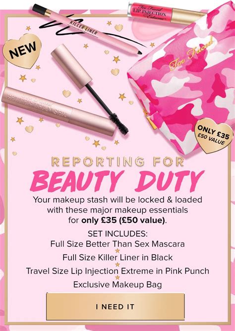Too Faced Makeup Cosmetics And Beauty Products Online Toofaced