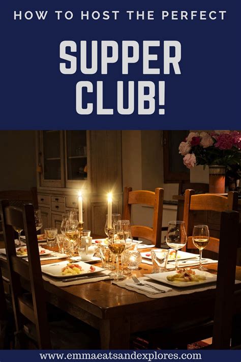Whether across the world or around the corner, diners club® will help you experience everyday. How to Host A Supper Club - Emma Eats & Explores