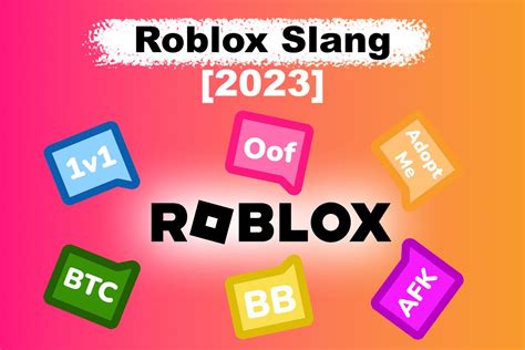 Roblox Slang Words