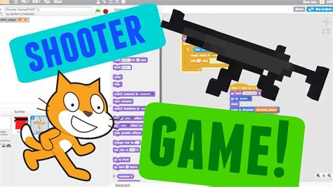 Scratch Tutorial Shooter Game Youtube