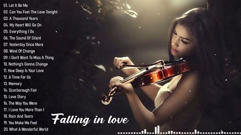 beautiful romantic violin love songs instrumental best relaxing instrumental music youtube