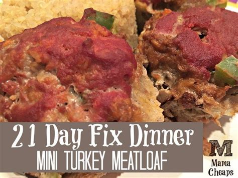 Check spelling or type a new query. Turkey Mini Meatloaf 21 Day Fix Meal | Mini turkey ...