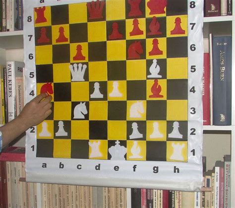 Wall Demonstration Of Magnetic Chess Boards