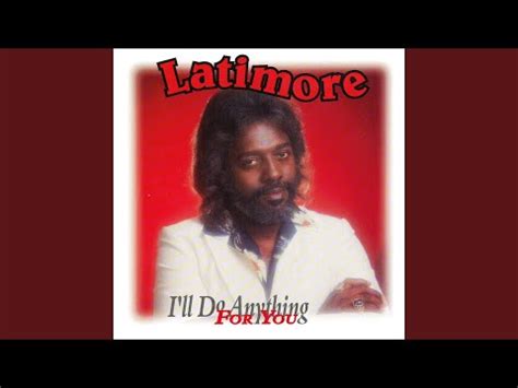 Latimore I Ll Do Anything For You 1983 Vinyl Discogs