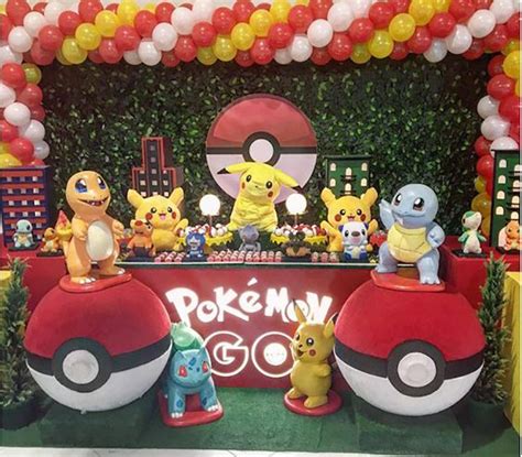 Decoración Fiesta Pokemon Pokemon Birthday Pokemon Birthday Party
