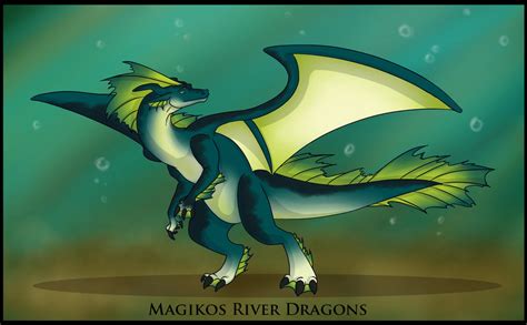 Magikos River Dragon By Dragonsflamemagic On Deviantart