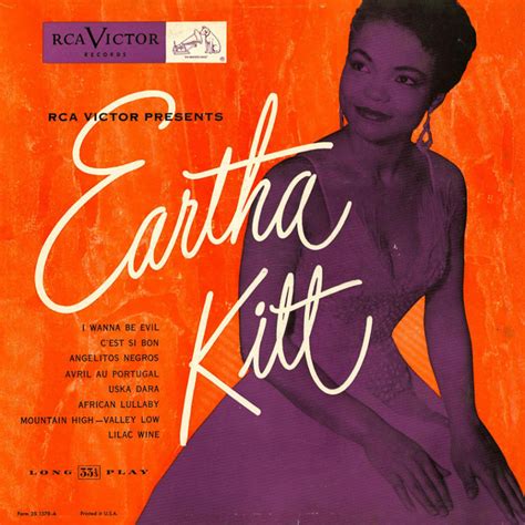 Eartha Kitt RCA Victor Presents Eartha Kitt Albums Crownnote
