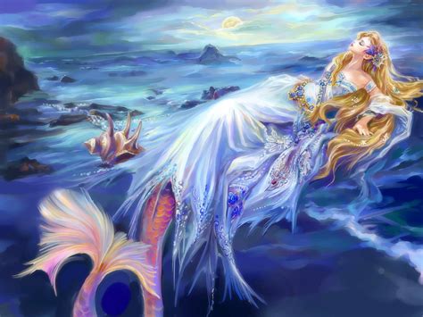 Anime Mermaid Wallpaper Sf Wallpaper