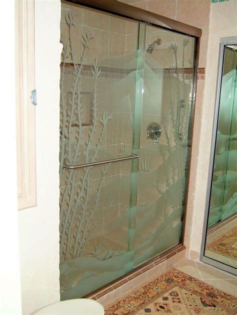 My shower door is a fully insured, state certified glass and glazing, locally owned, family business with nine florida frameless shower door showrooms. Ocotillo Desert III | Western decor, Custom shower, Decor