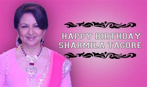 Sharmila Tagore Birthday Special The Legendary Actress Turns 70 In