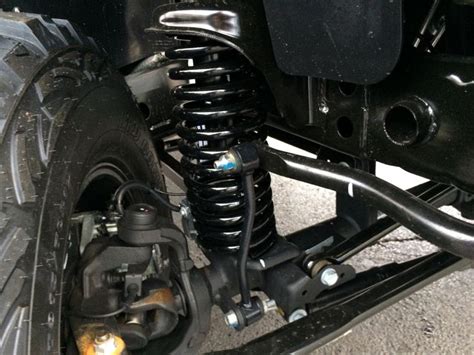 Jku Front Suspension With 4 Inch Procomp Lift Jeep Chrysler Dodge