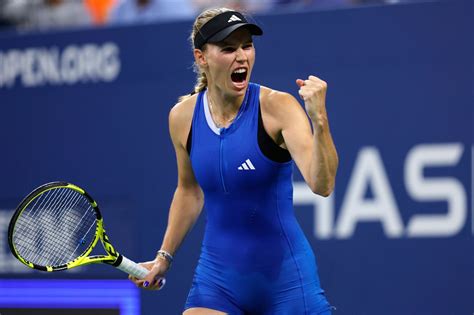 Caroline Wozniacki Tennis Star ‘makes A Statement’ With Us Open Outfit