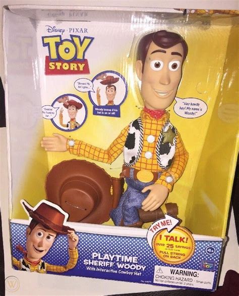 Disney Toy Story 3 Talking Playtime Sheriff Woody Doll New In Box See