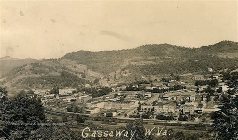 Birds Eye View Of Gassaway W Va West Virginia History Onview