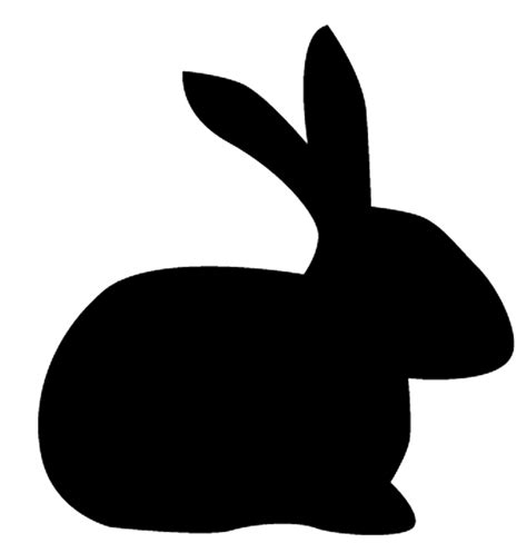 Domestic Rabbit Hare Silhouette Clip Art Silhouette Png Download