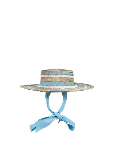 Woman Yesey Nude Palm Leaves Hat