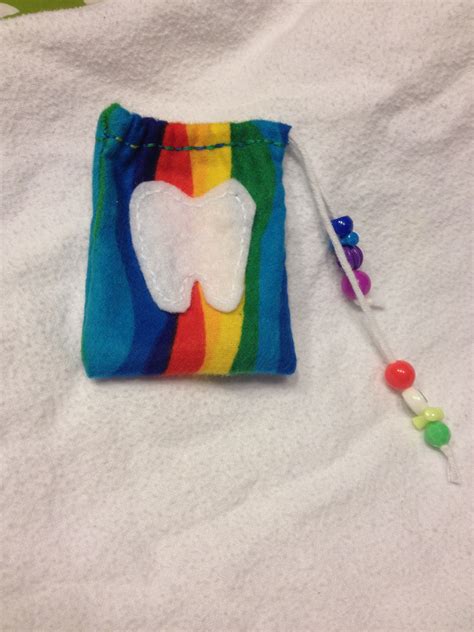 A Hand Sewn Drawstring Tooth Fairy Bag Tooth Fairy Bag Tooth Fairy
