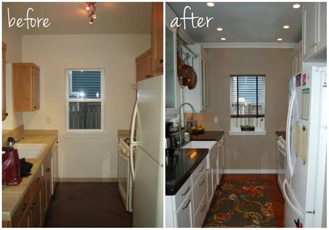 Small Kitchen Remodel Before And After For Stunning And Fresh Outlook