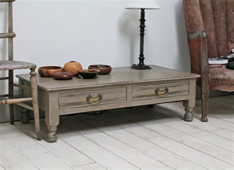 Today, i'm showing you how to whitewash. distressed painted coffee table by distressed but not ...