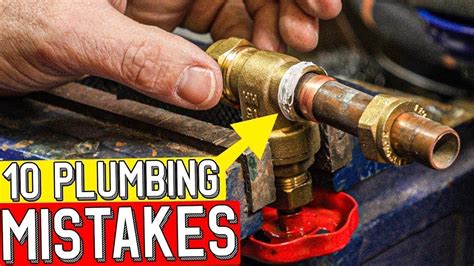 10 ULTIMATE DIY Plumbing Mistakes Guide & How to Fix Them