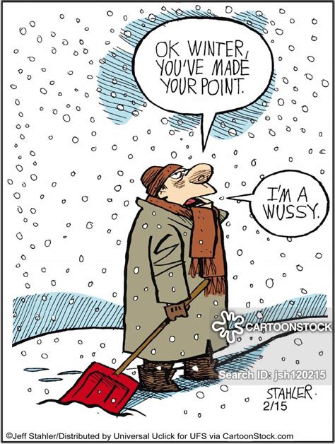 Snowstorms Cartoons And Comics Funny Pictures From Cartoonstock