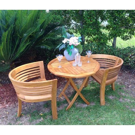 We did not find results for: 3 Piece Teak Wood California Half Moon Patio Dining Set, 2 ...